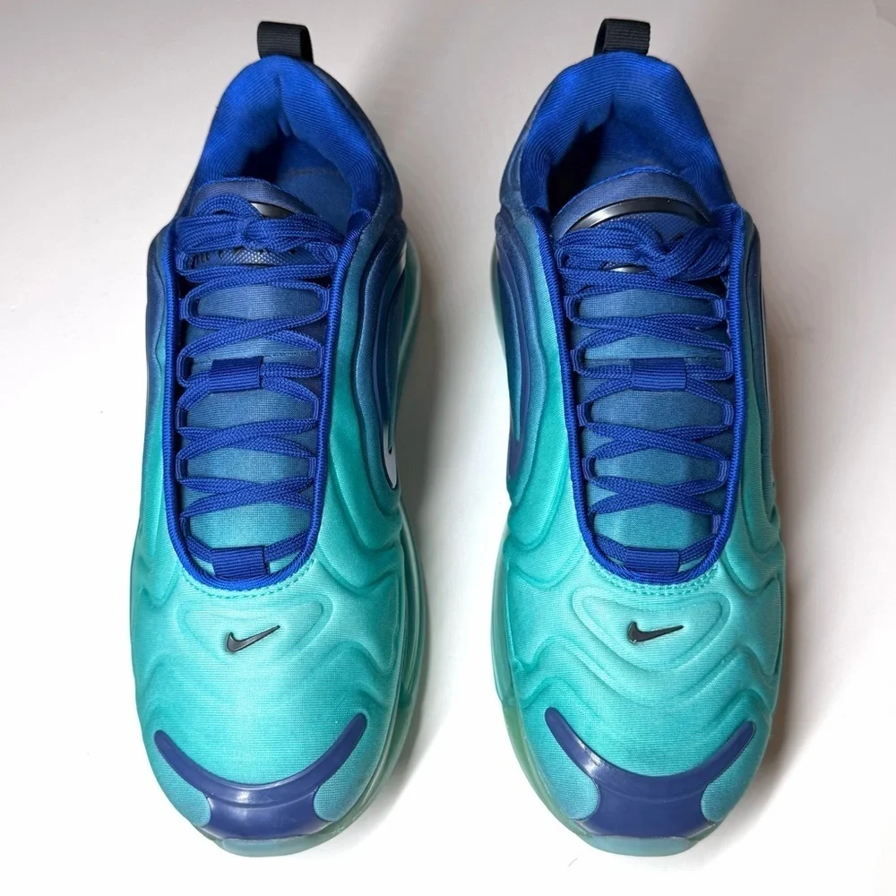 Nike Youth AIR MAX 720 'SEA FOREST' Athletic Sneakers Size- 7 Y